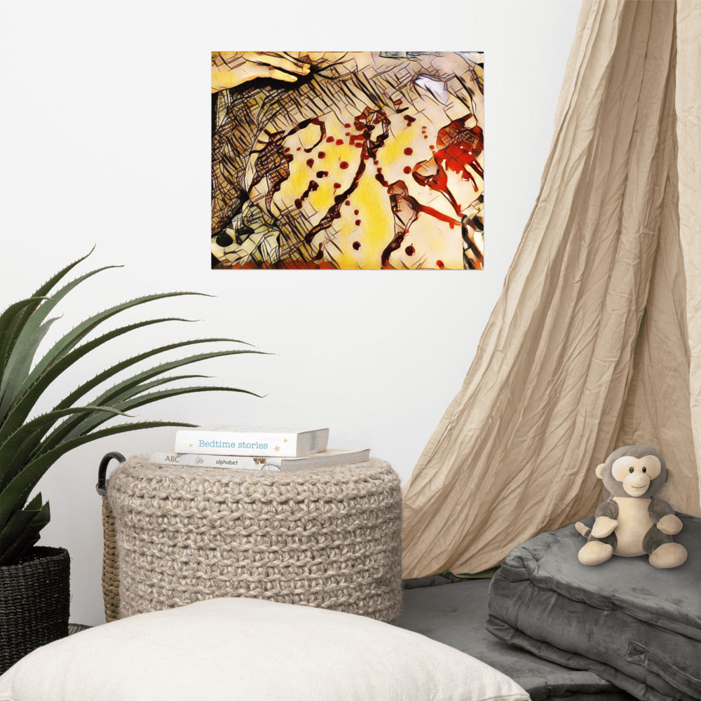 Cera En Senos Photo paper poster