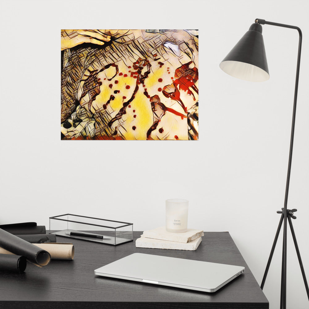 Cera En Senos Photo paper poster