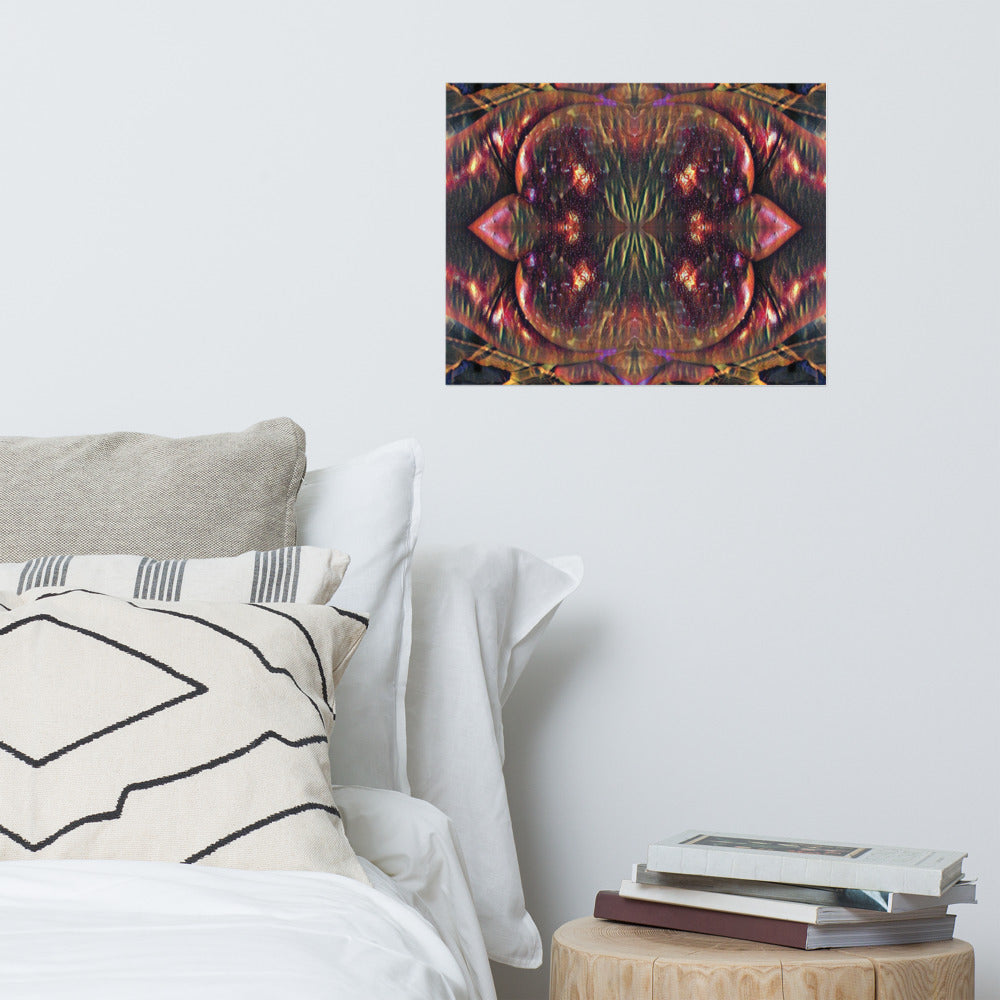 GALACTIC FRAGMENTS Photo paper poster