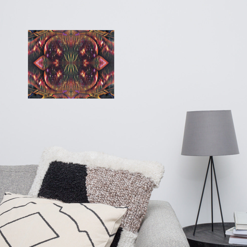 GALACTIC FRAGMENTS Photo paper poster