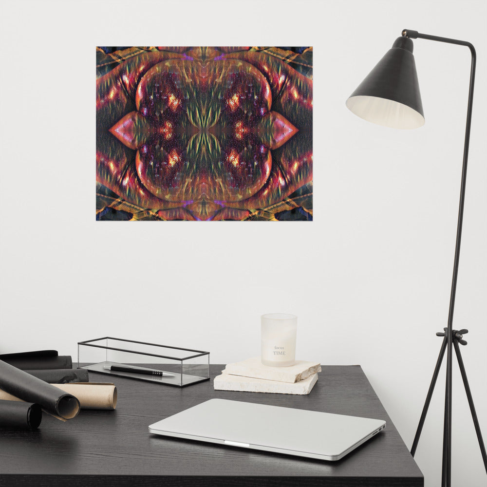 GALACTIC FRAGMENTS Photo paper poster