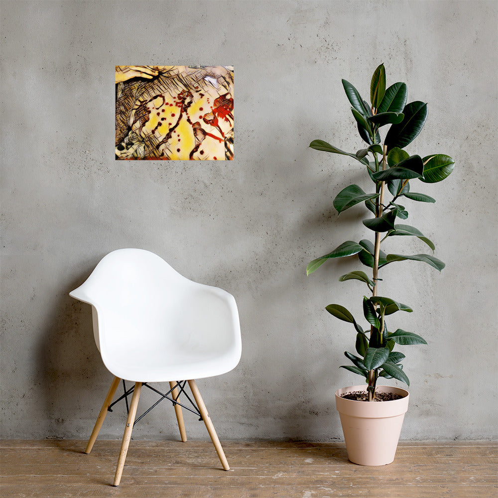 Cera En Senos Photo paper poster