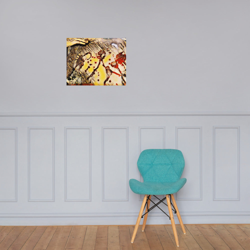 Cera En Senos Photo paper poster
