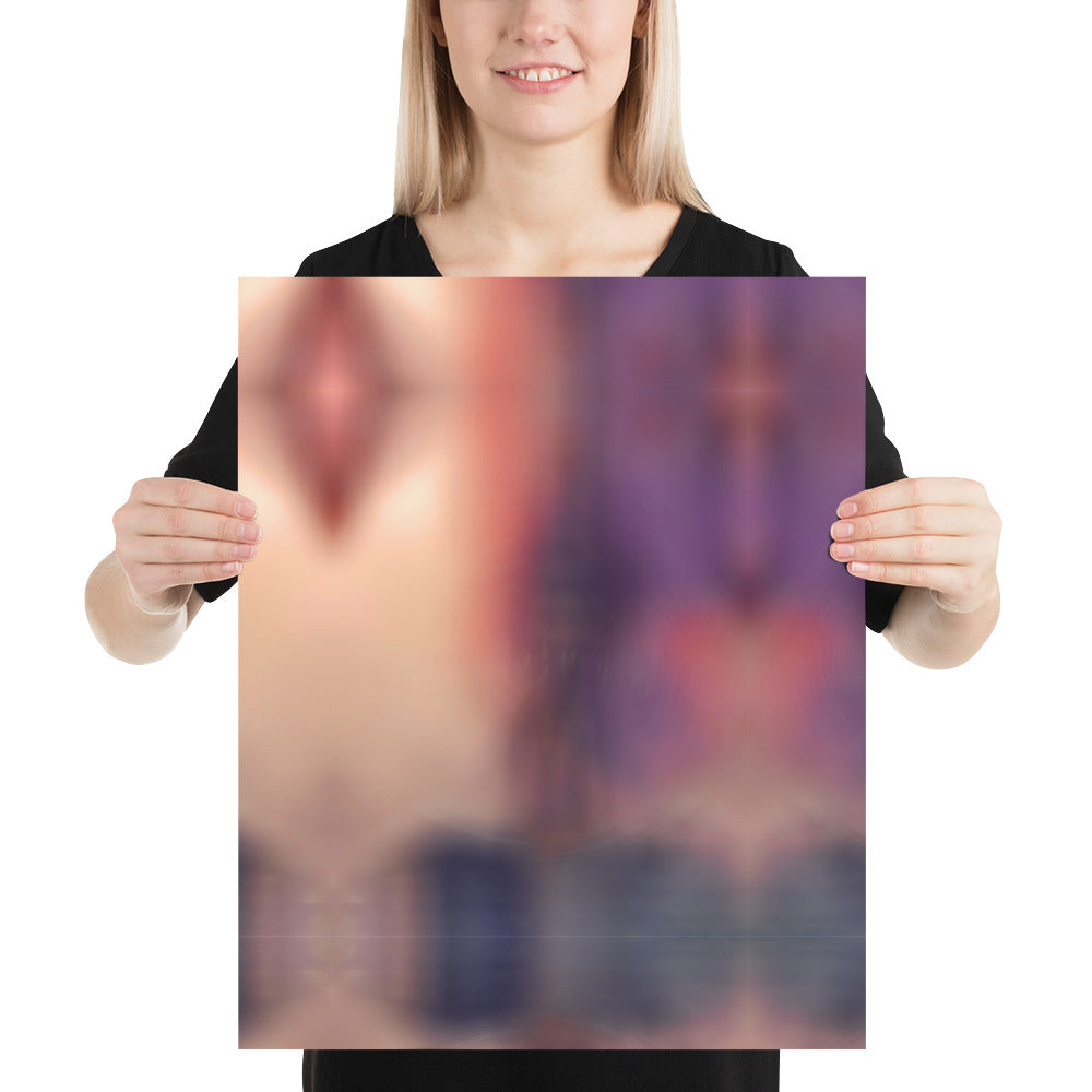 DEVIL MANIFESTED Photo paper poster