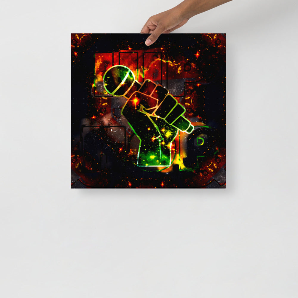 UNIVERSAL EMCEE Photo paper poster