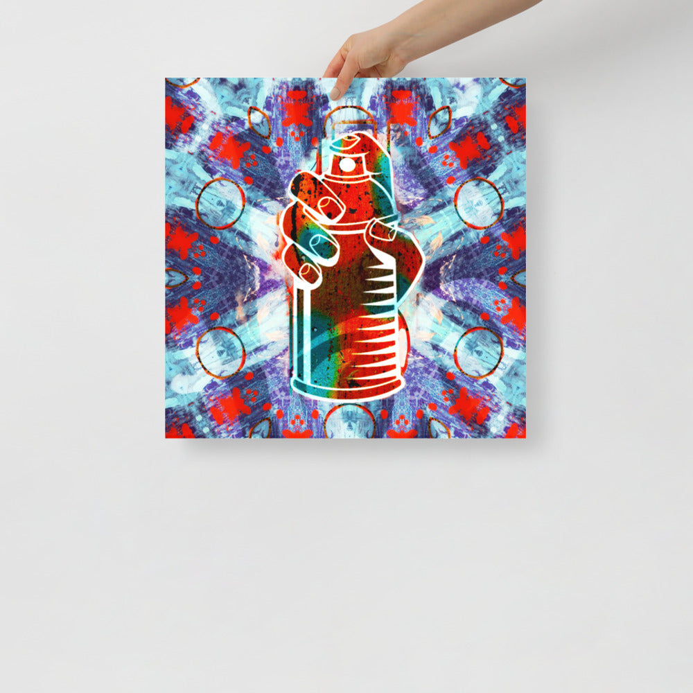 BLUEJEAN WALL GRAF Photo paper poster