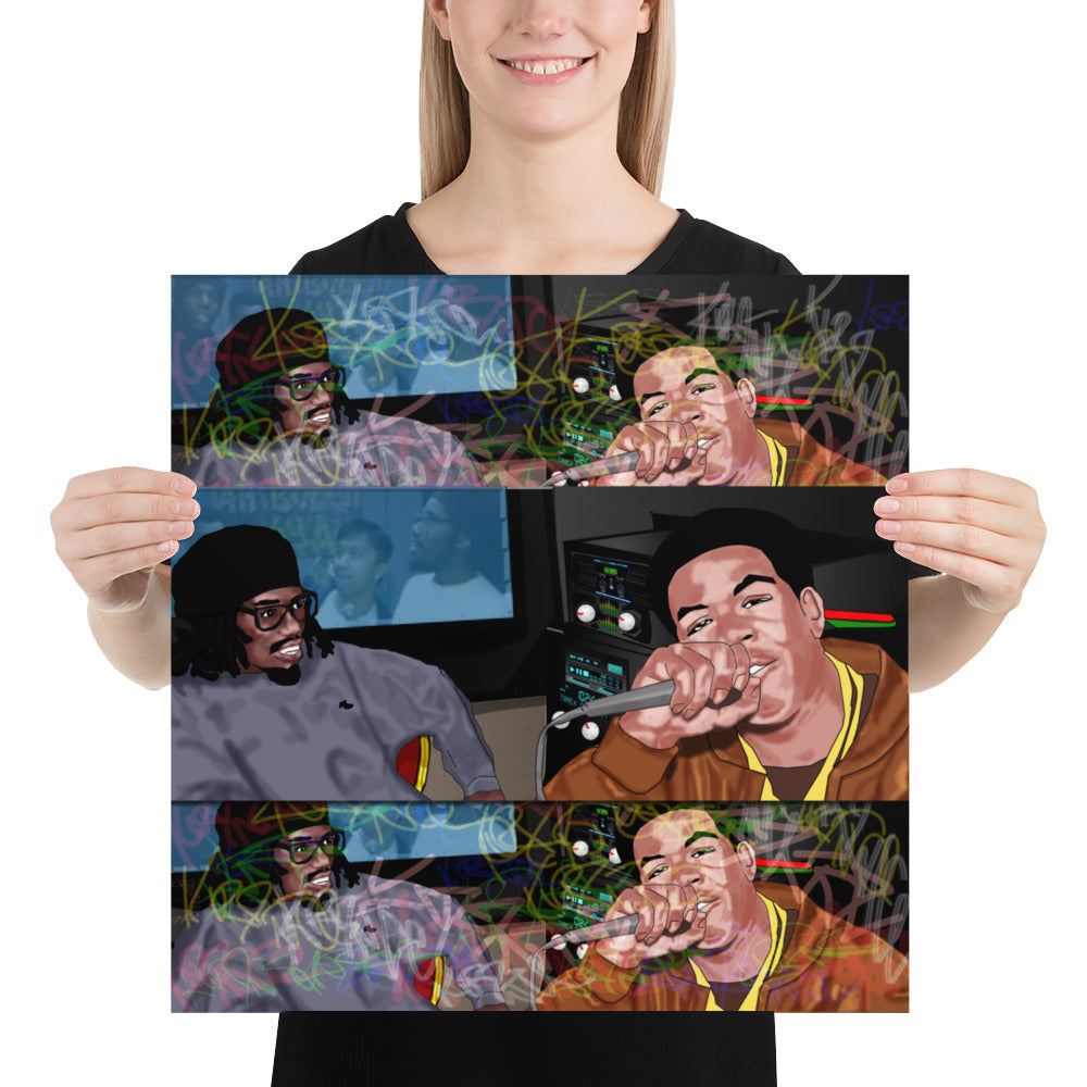 KURT NICE & CRAIG MACK @ARISTA Photo paper poster