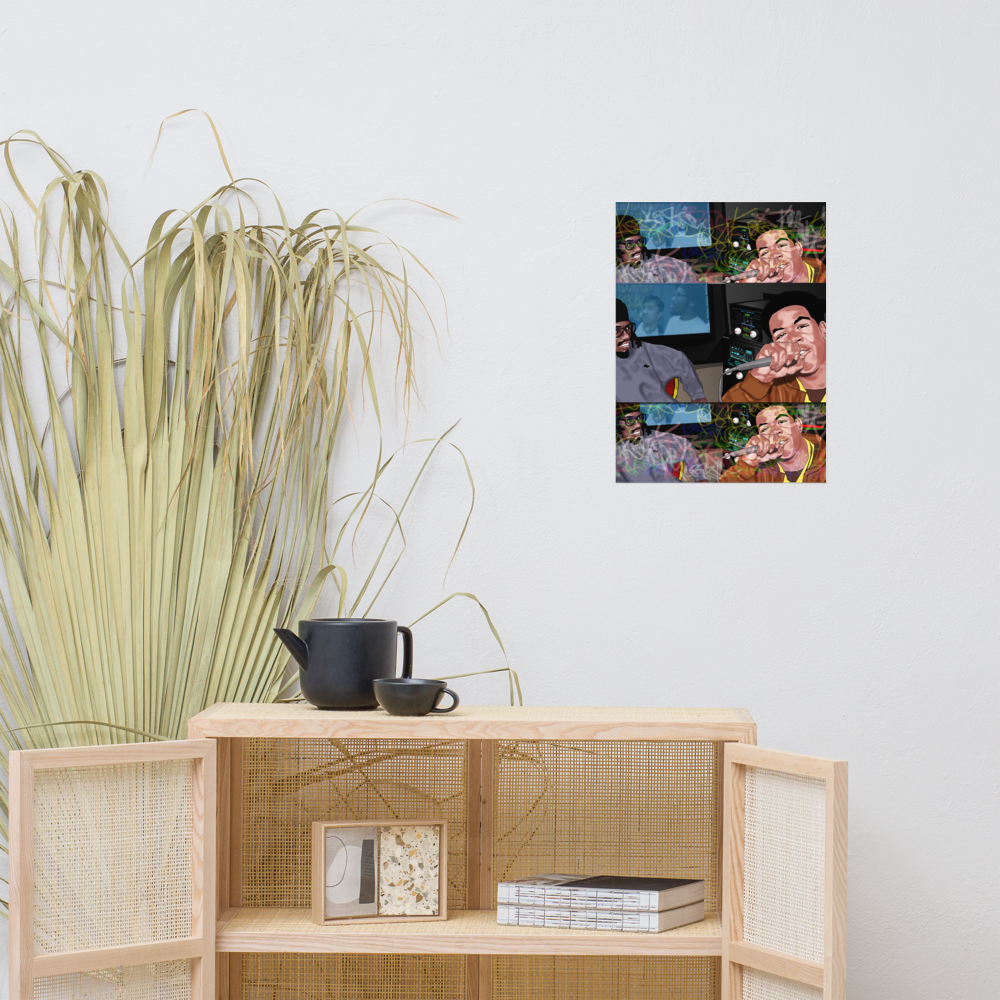 KURT NICE & CRAIG MACK @ARISTA Photo paper poster