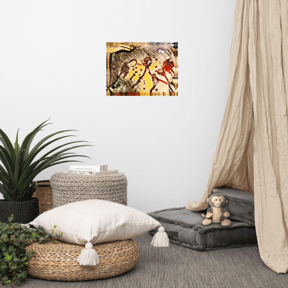 Cera En Senos Photo paper poster