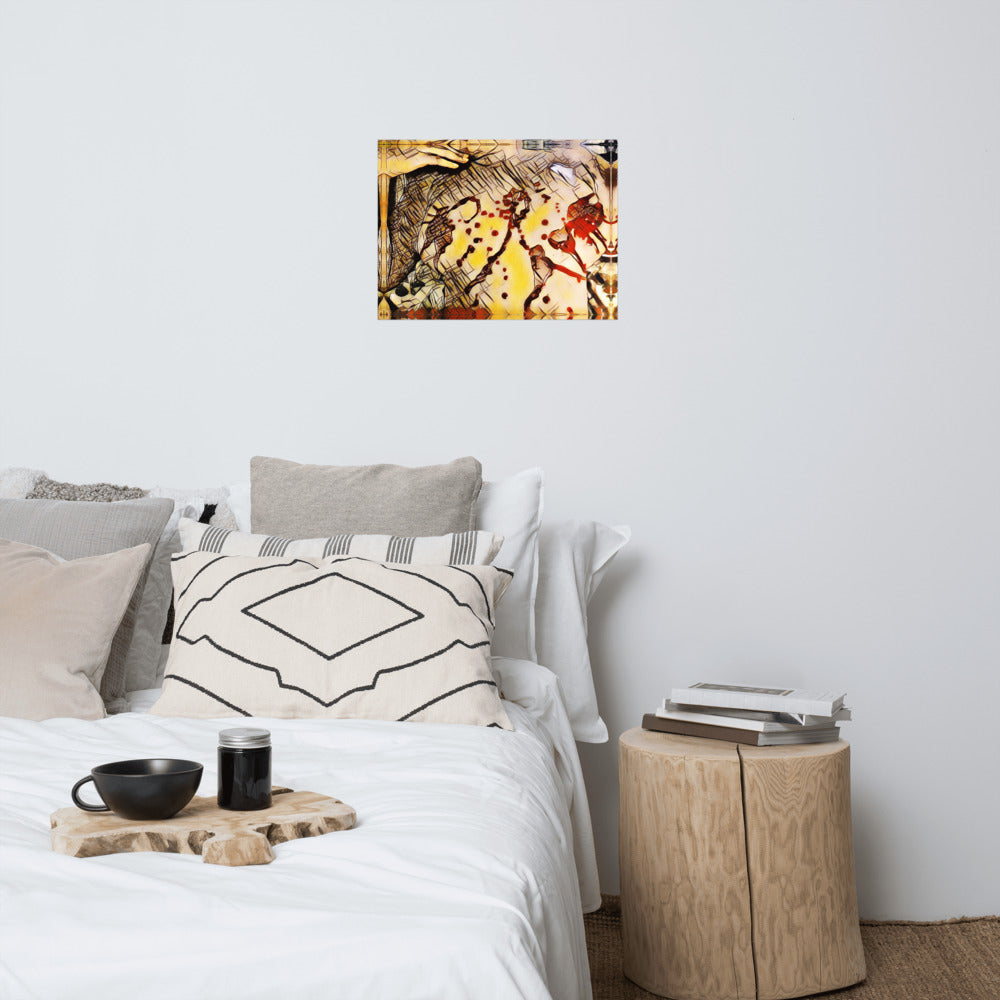 Cera En Senos Photo paper poster