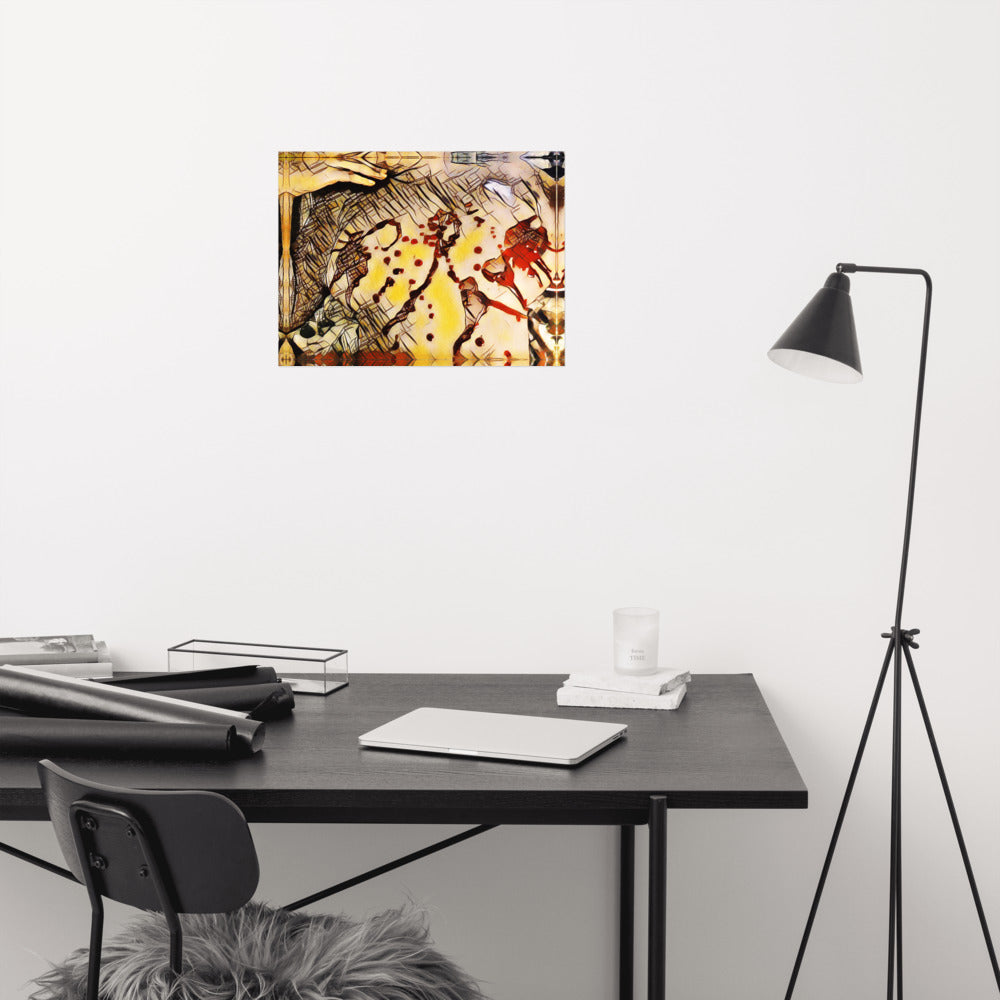Cera En Senos Photo paper poster