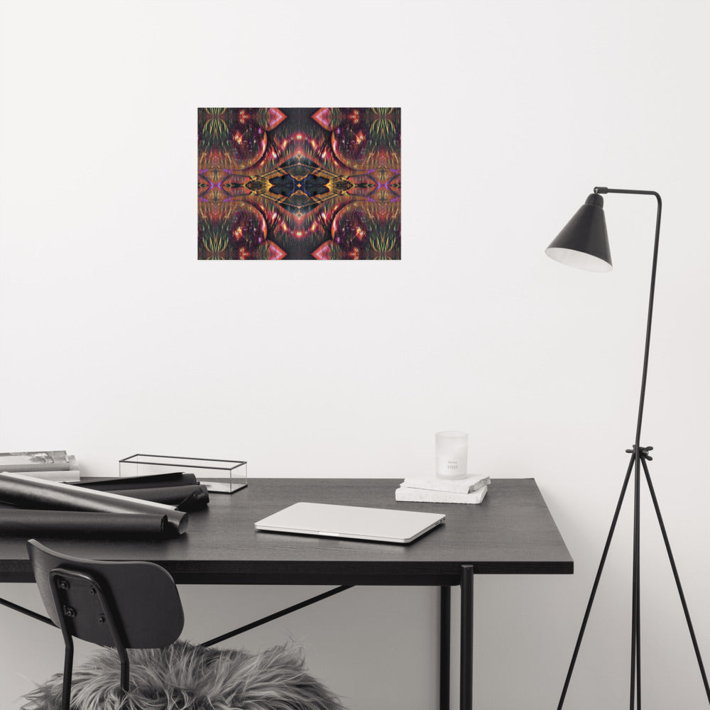 GALACTIC FRAGMENTS Photo paper poster