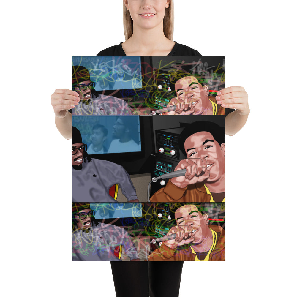 KURT NICE & CRAIG MACK @ARISTA Photo paper poster