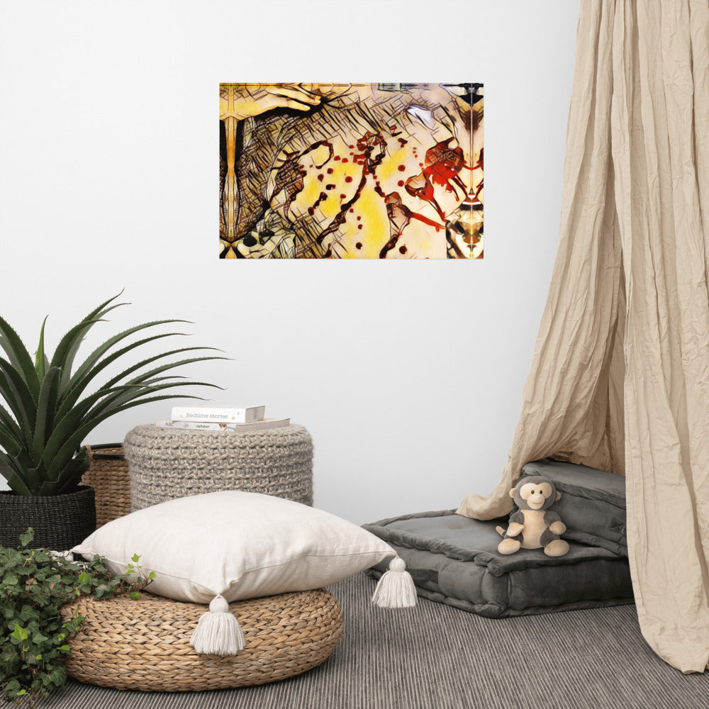 Cera En Senos Photo paper poster