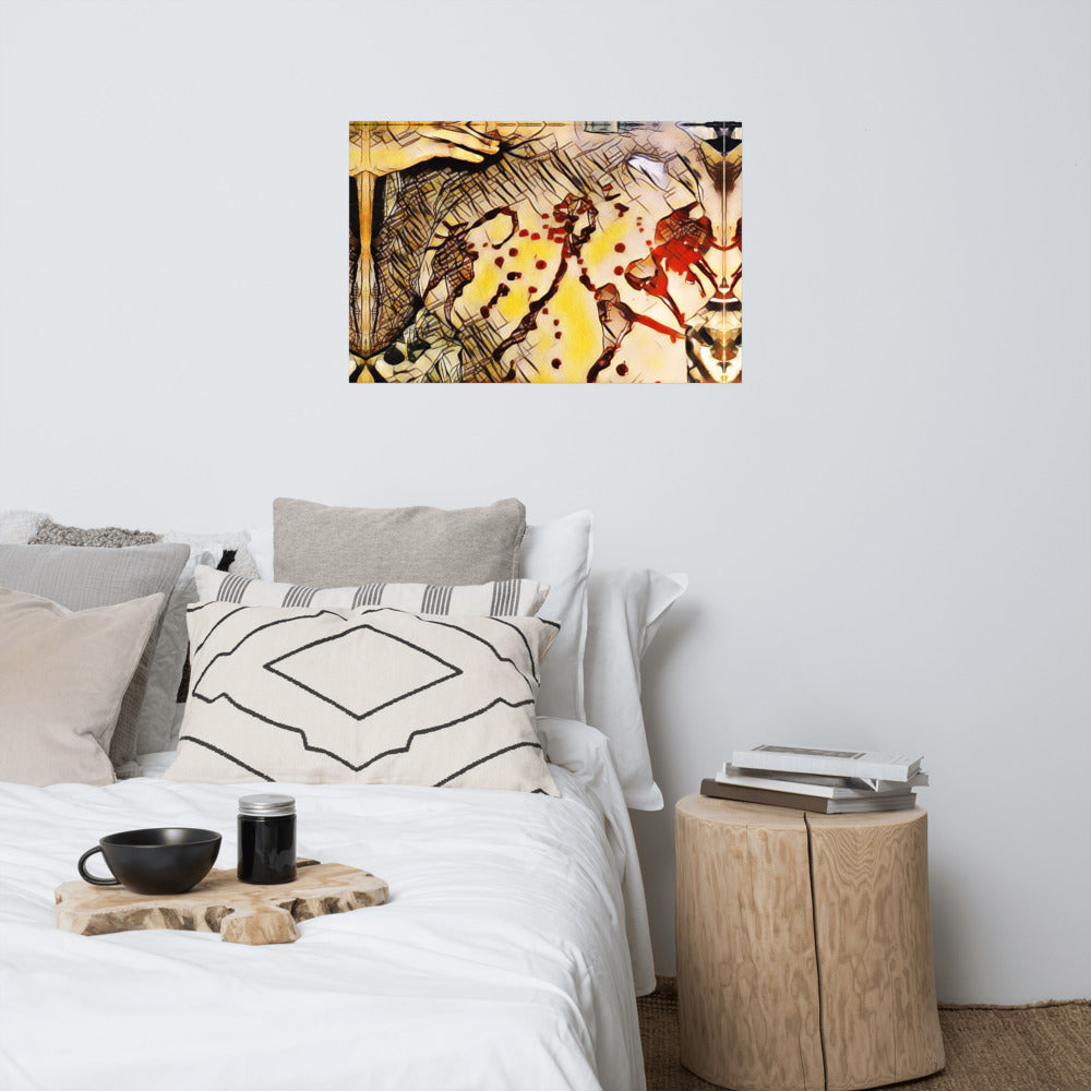 Cera En Senos Photo paper poster
