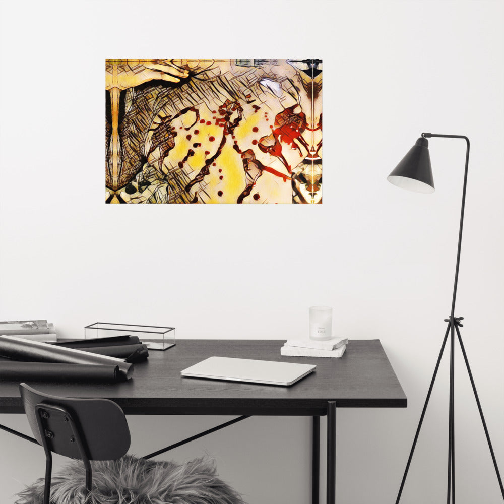 Cera En Senos Photo paper poster
