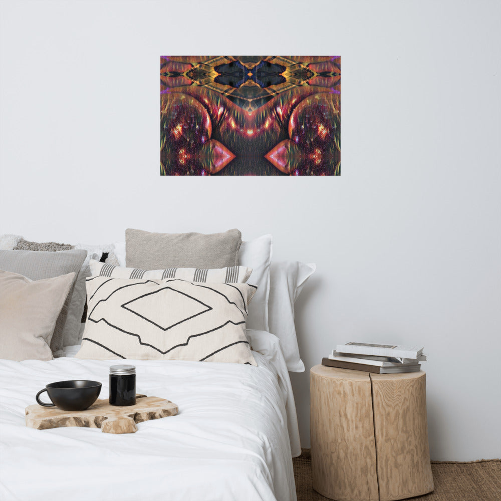 GALACTIC FRAGMENTS Photo paper poster