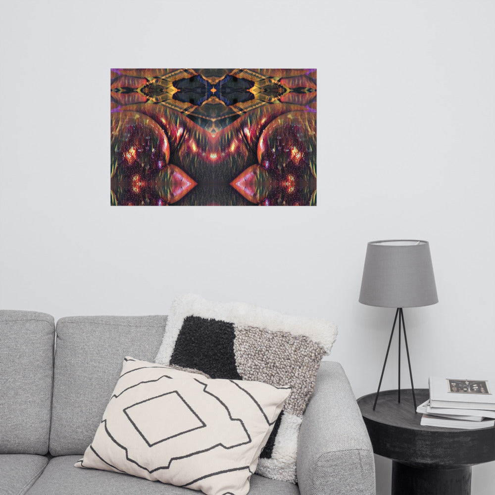 GALACTIC FRAGMENTS Photo paper poster