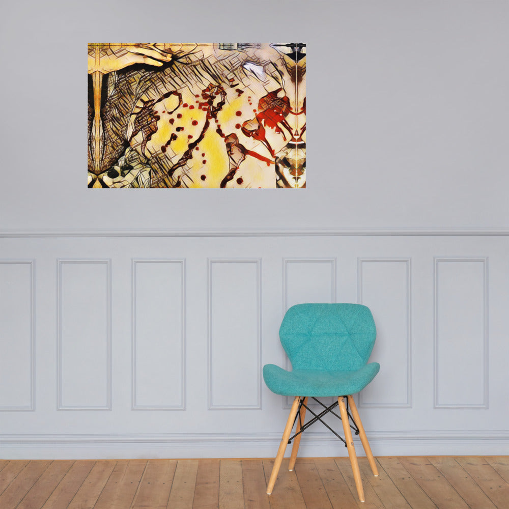 Cera En Senos Photo paper poster
