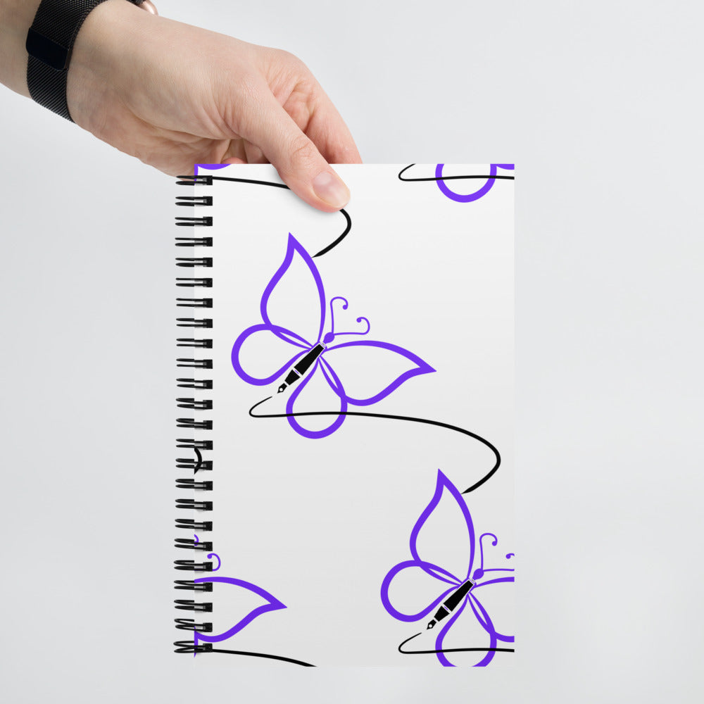 Charday Writes Spiral notebook