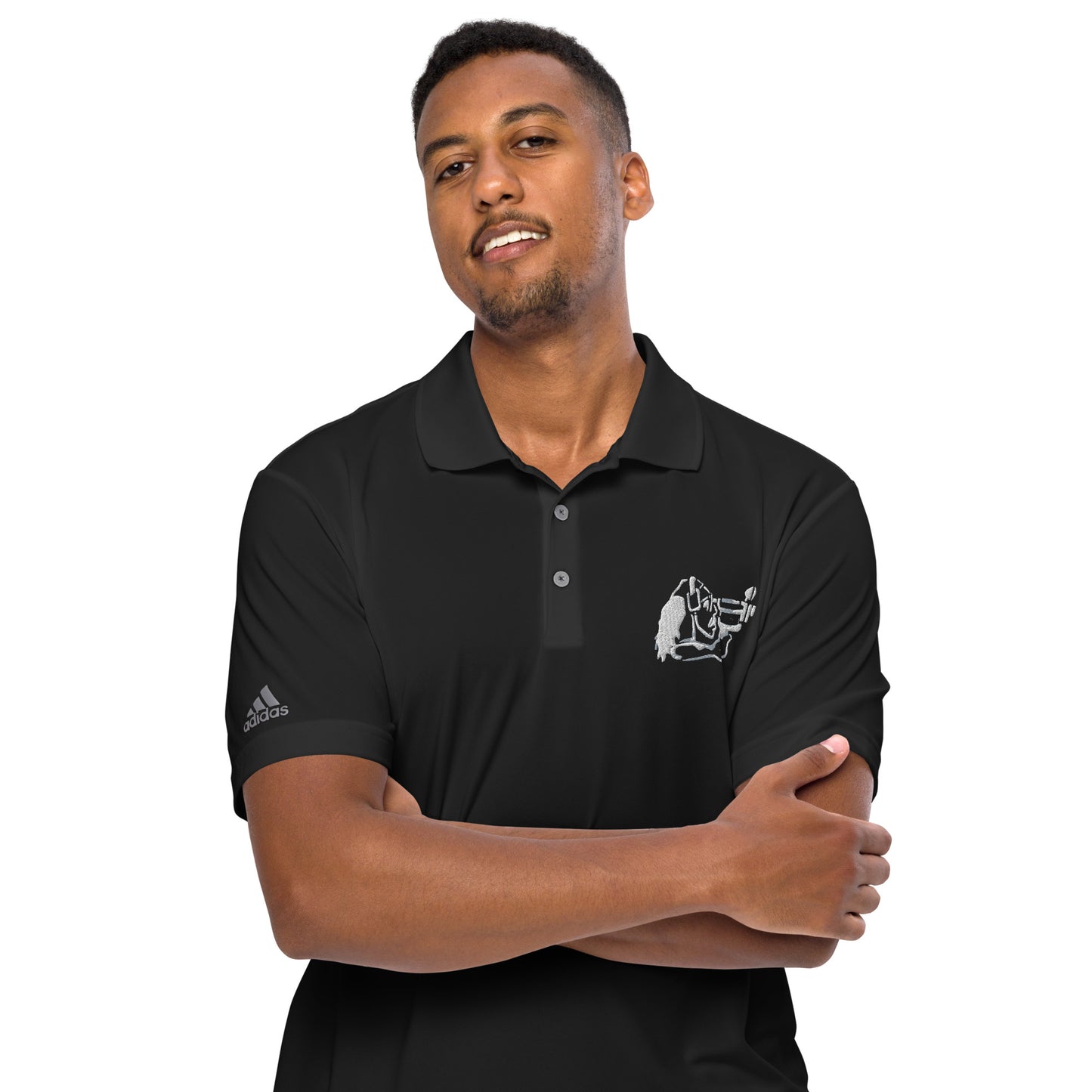 KURT NICE JG adidas performance polo shirt