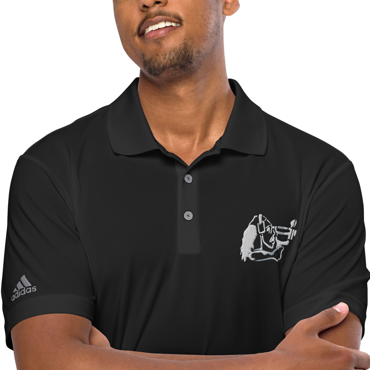 KURT NICE JG adidas performance polo shirt