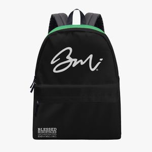 BMI All-over-print Canvas Backpack