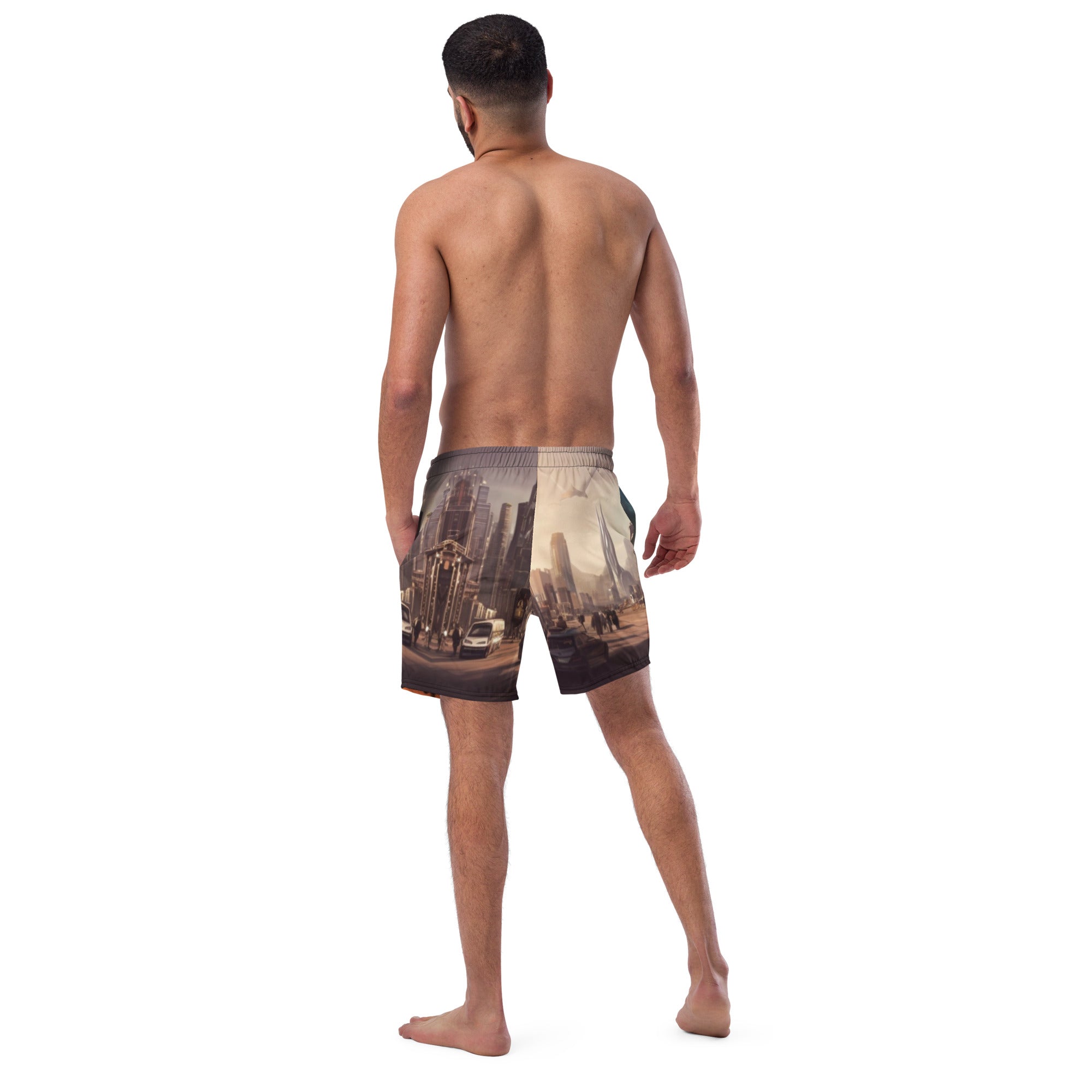 RODON KAIJU Men's swim trunks