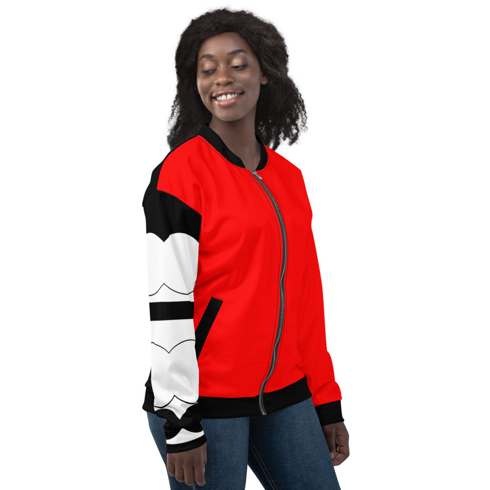REAL HH LUV-RED Unisex Bomber Jacket