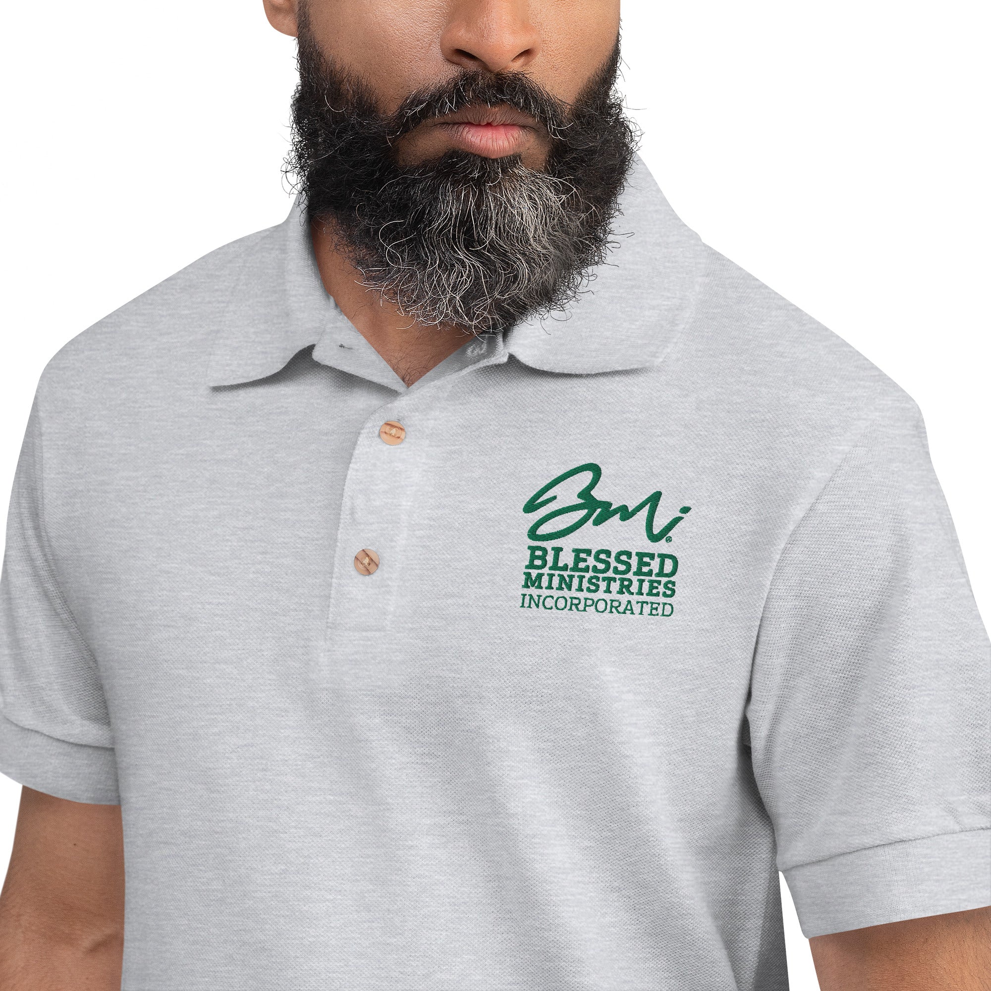 BMI Embroidered Polo Shirt