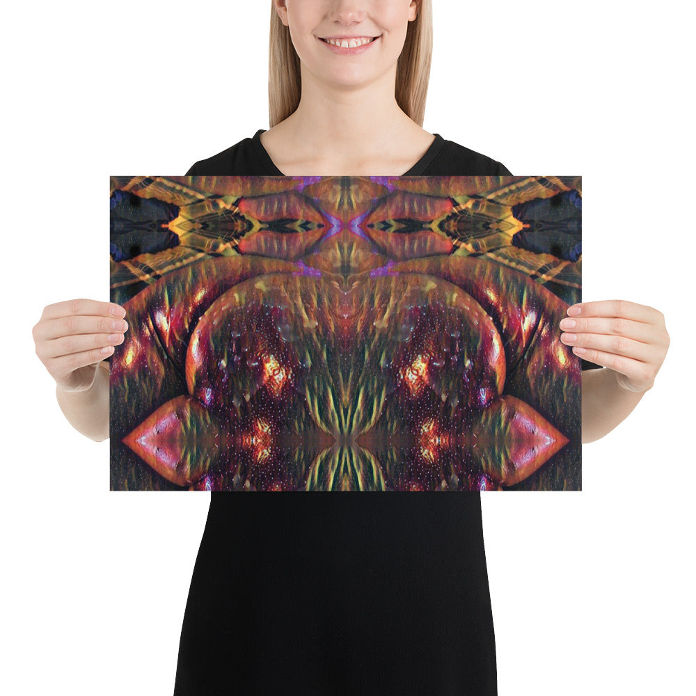 GALACTIC FRAGMENTS Photo paper poster