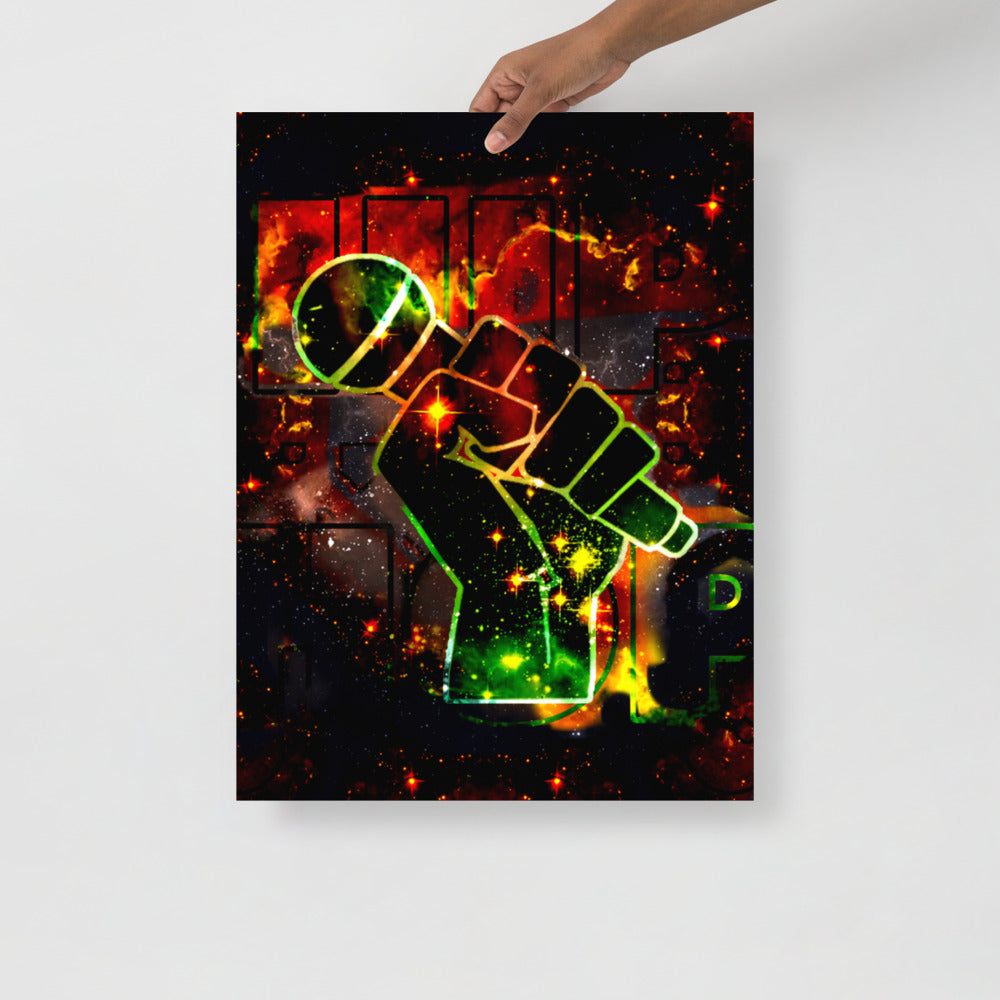 UNIVERSAL EMCEE Photo paper poster