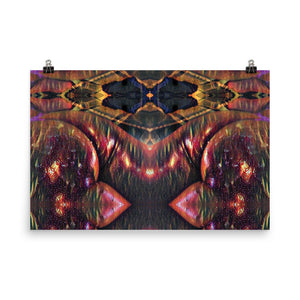 GALACTIC FRAGMENTS Photo paper poster